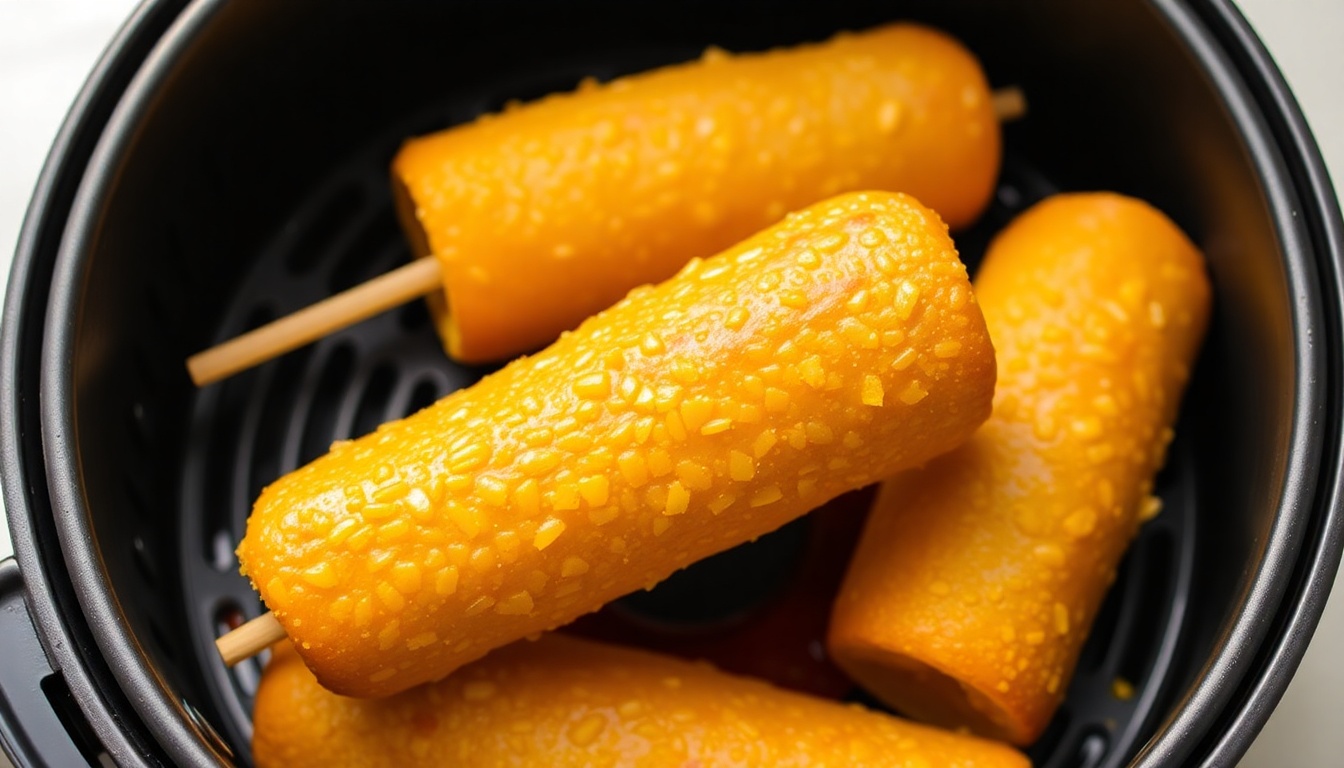 Air Fryer Corn Dogs