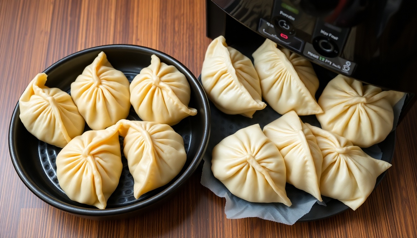 Air Fryer Bibigo Dumplings