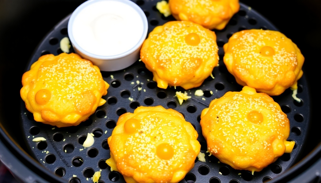 Air Fryer Mac and Cheese Bites