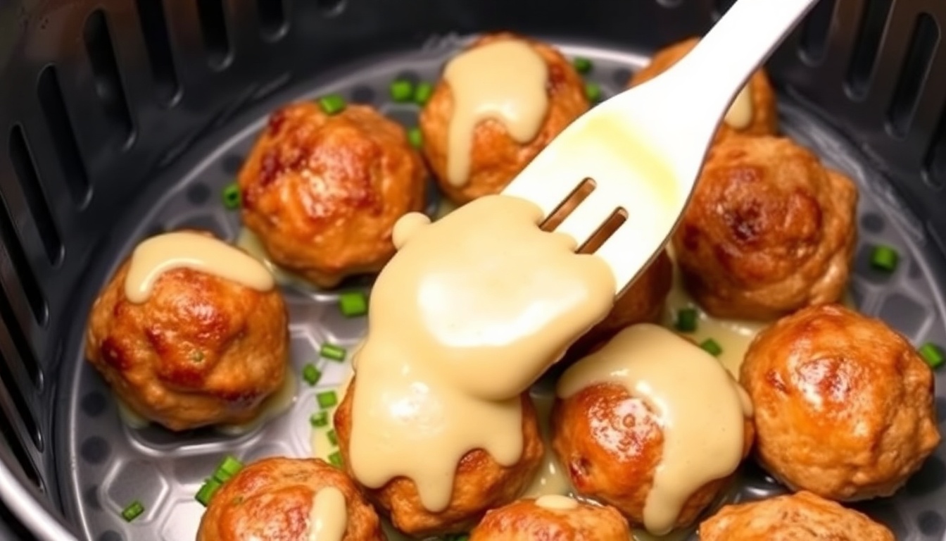 Air Fryer Meatballs