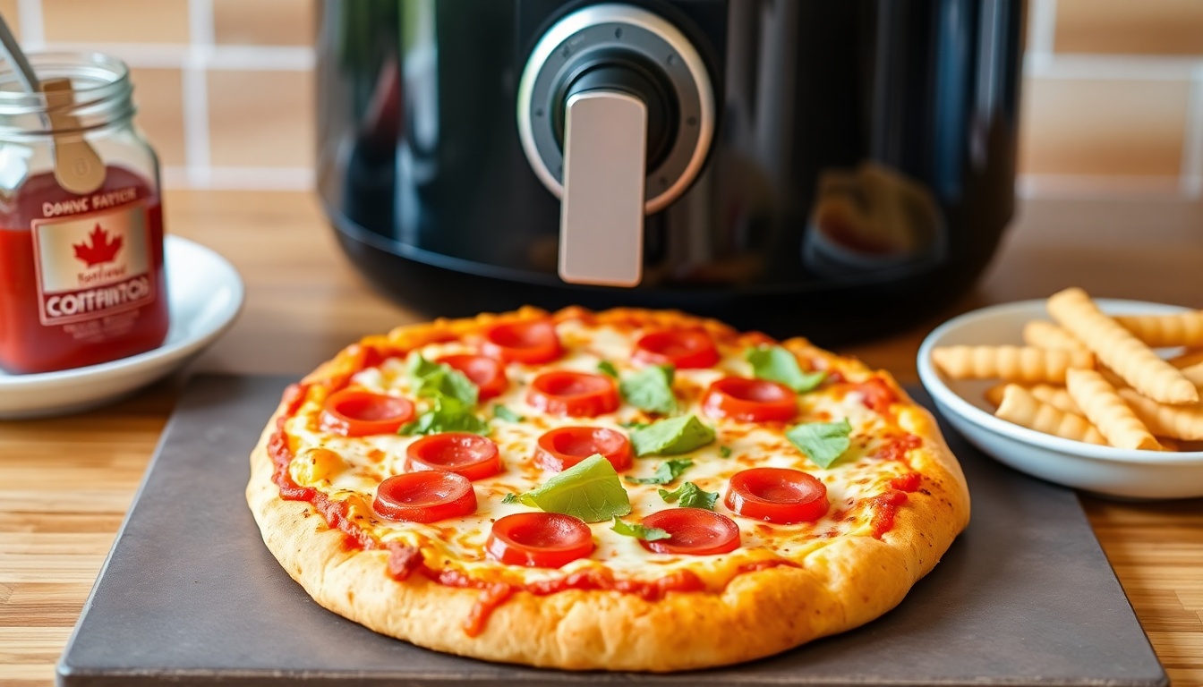 Air Fryer Totino\'s Pizza