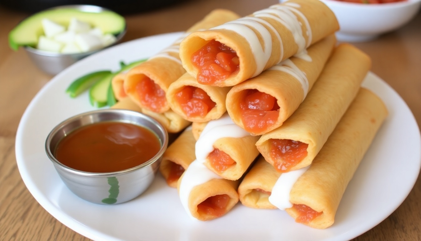 Air Fryer Taquitos