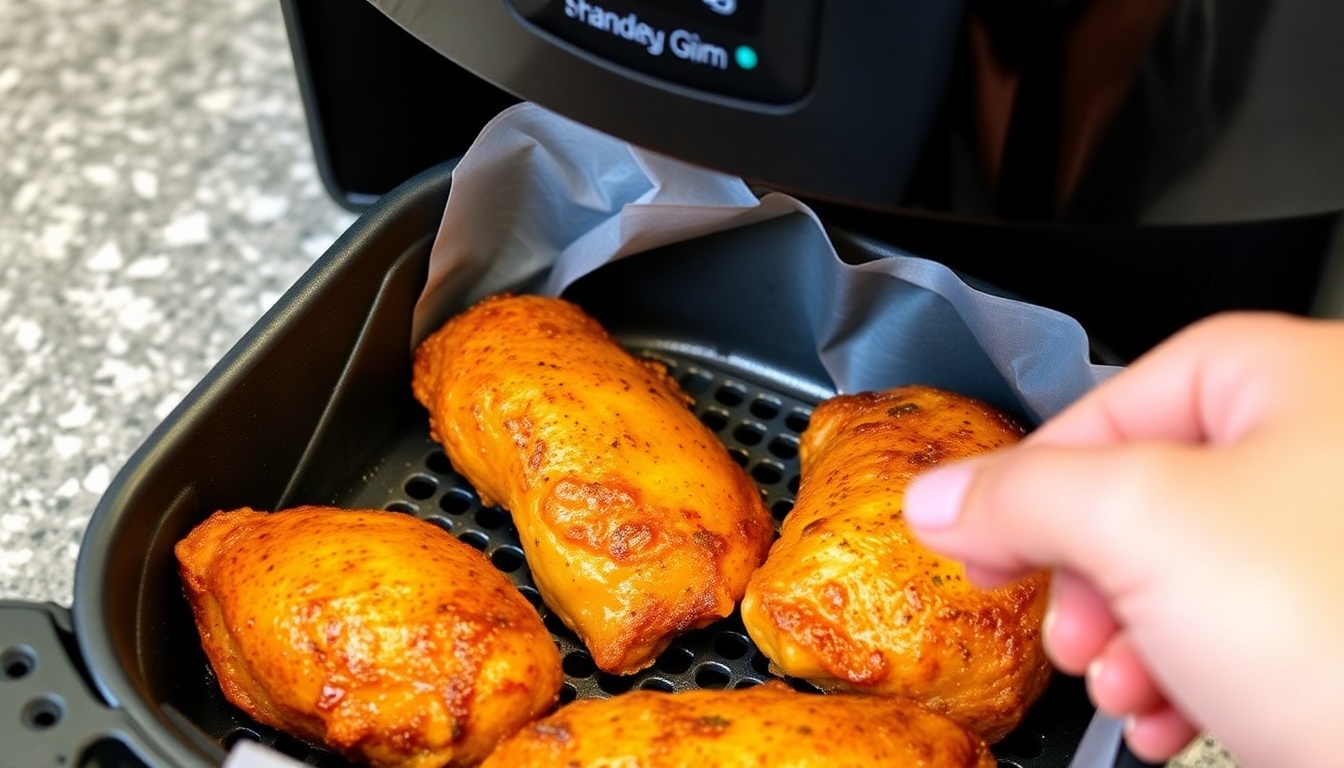 Air Fryer Chicken for the Gym