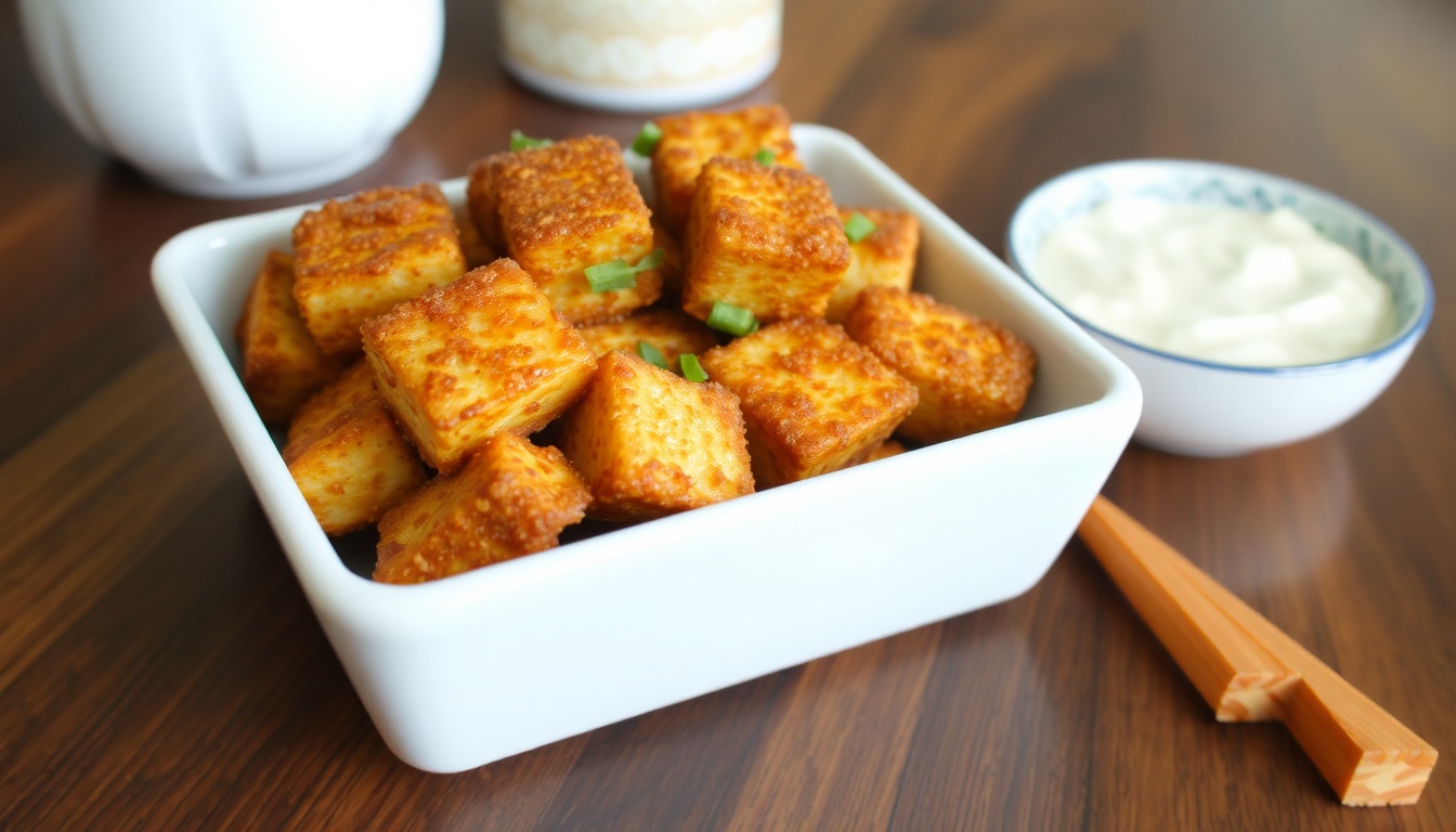 Crispy Air Fryer Tofu