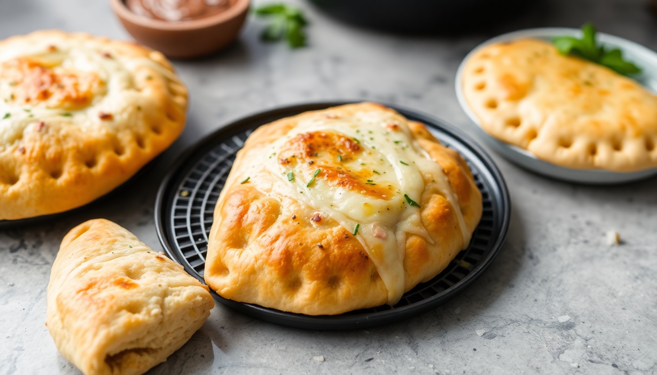 Air Fryer Calzone