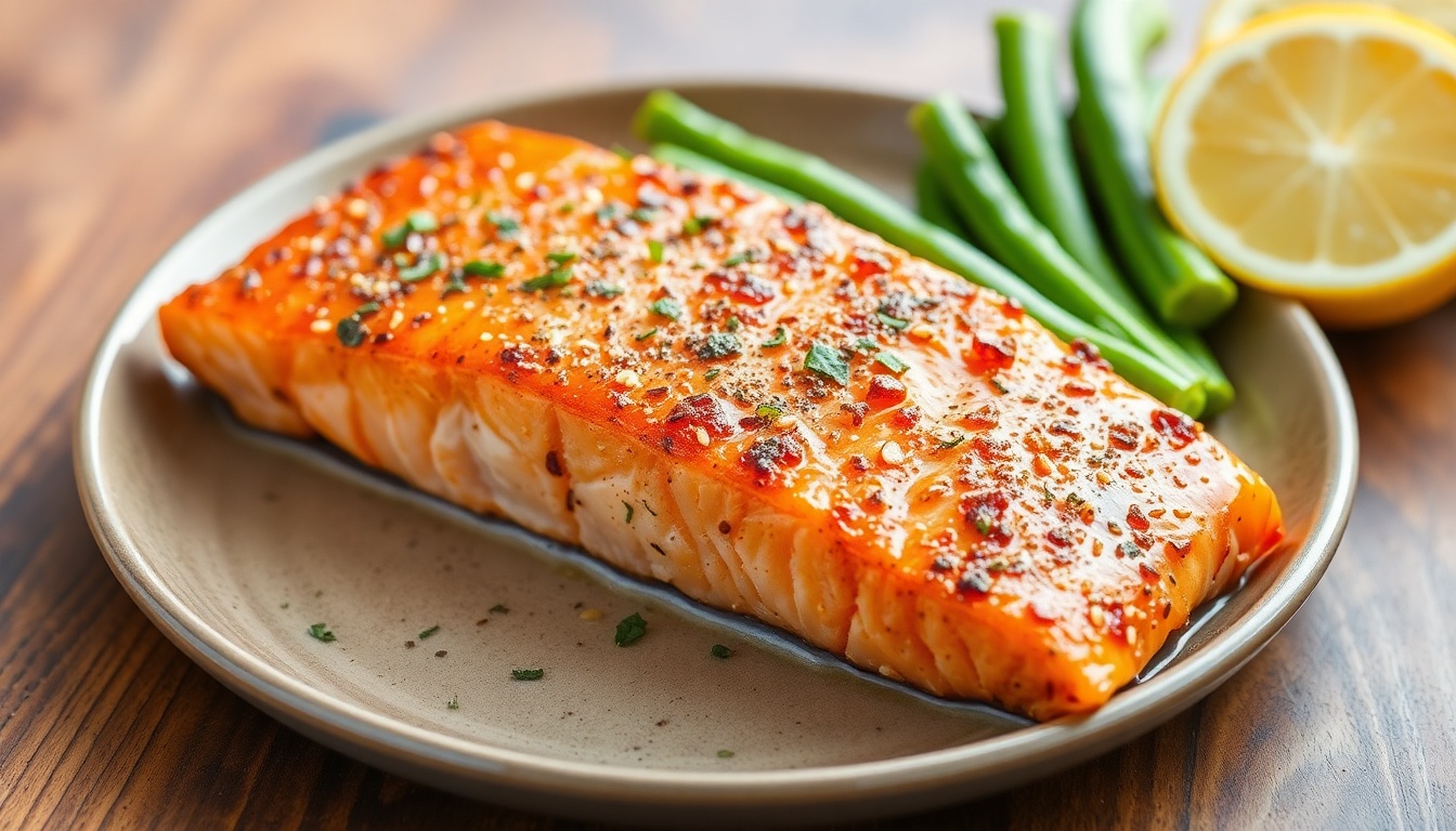 Air Fryer Salmon