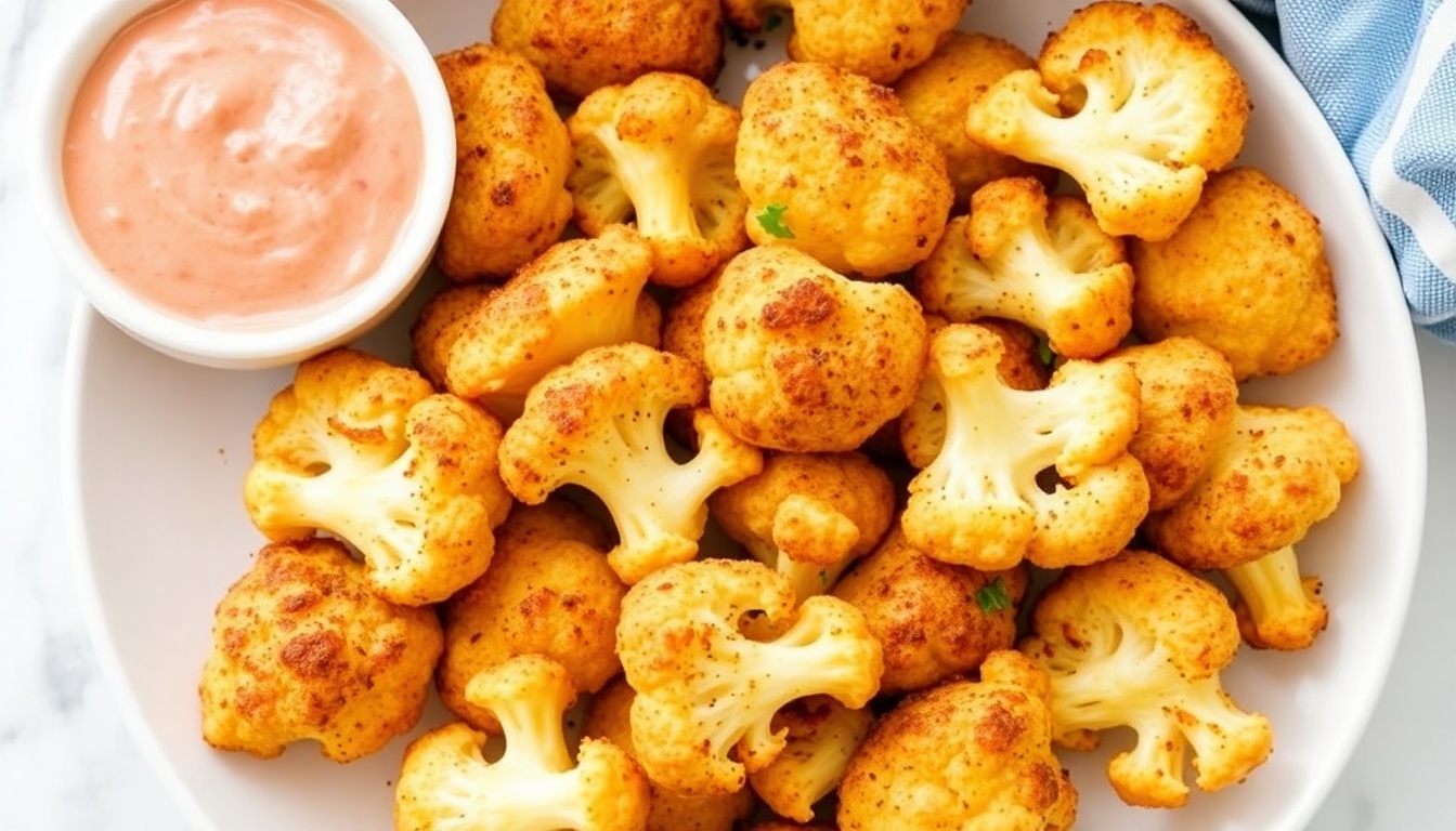 Air Fryer Roasted Cauliflower