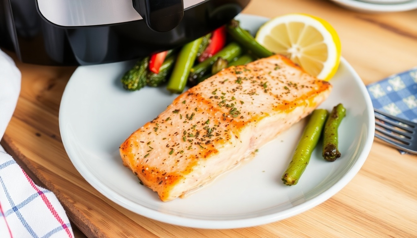 Air Fryer Salmon