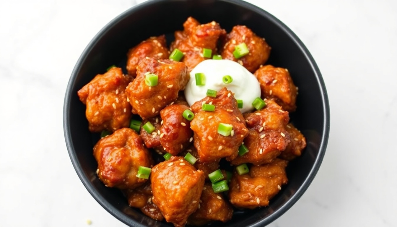 Air Fryer Korean Chicken