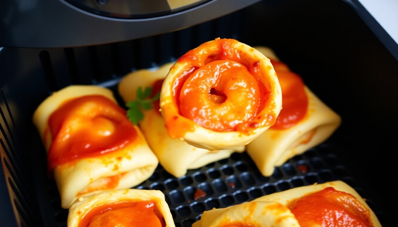 Air Fryer Mini Pizza Rolls